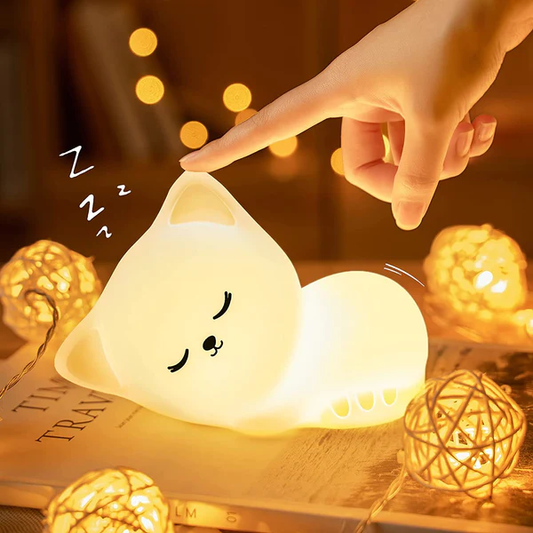 Sleeping Cat Night Lamp