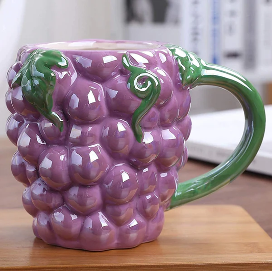 3D Grape Shape Coffee Mug