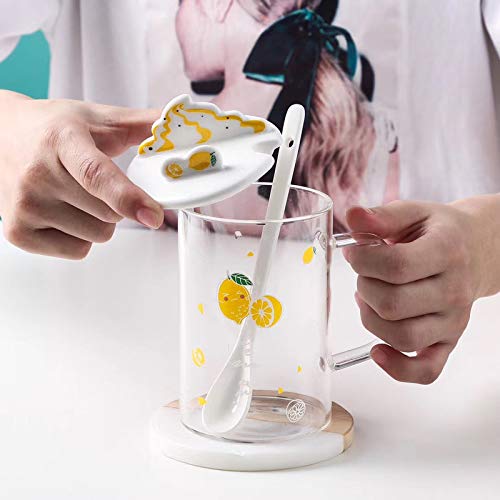 Ice Cream Glass Mug with Mobile Stand