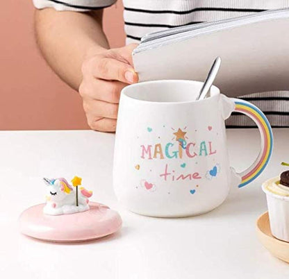 Unicorn Rainbow Ceramic Coffee Mug