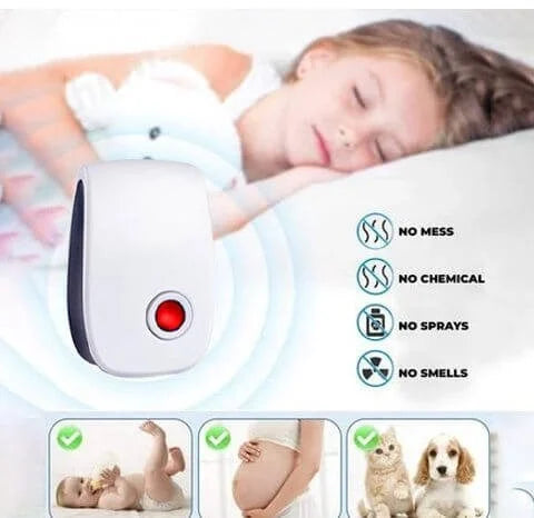 Ultrasonic Pest Repeller Machine for Mosquito, Rats, Cockroach