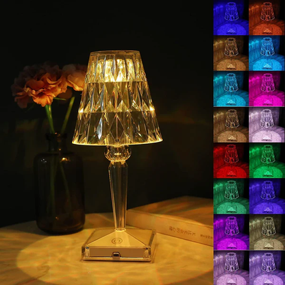 RGB Portable Crystal Table Lamp