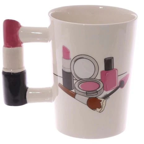 Lipstick Handle Coffee Mug