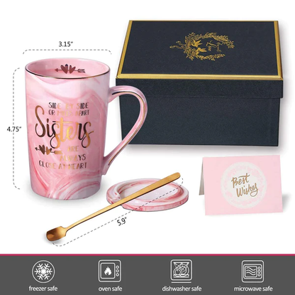 Sister Coffee Mug with Gift Box