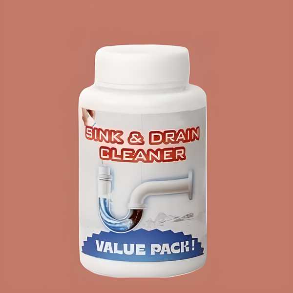 Drain Cleaner Powder Removes Clogs, Blockages in Washbasin 100ml (Pack of 2)