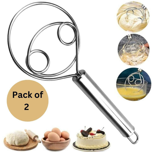 Stainless Steel Dough Whisk (Buy 1 Get 1 FREE)