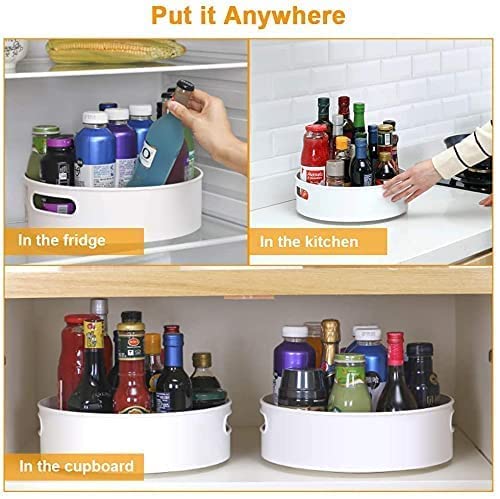 Multi-Purpose 360° Rotating Organizer Tray