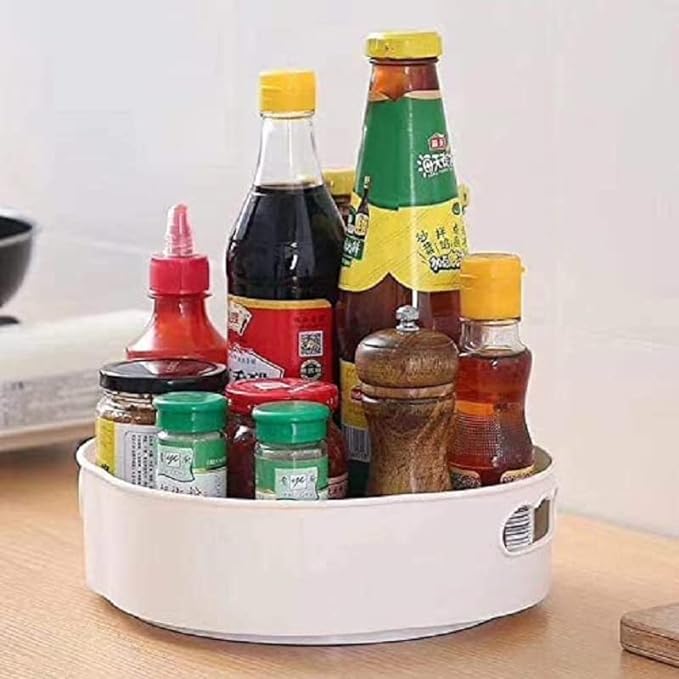 Multi-Purpose 360° Rotating Organizer Tray