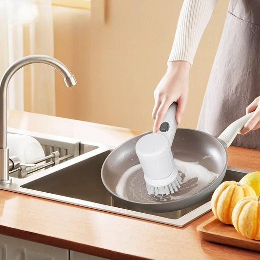 Multi-Functional Electric 5 in 1 Brush Cleaner for Kitchen, Bathroom