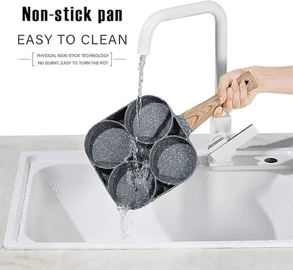 4 Hole Non-Stick Pan