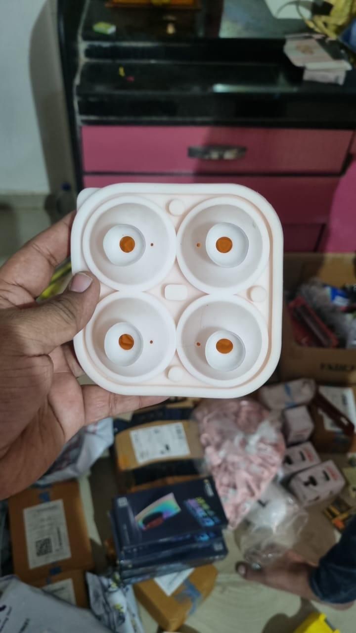 Silicon Rose Ice Cube Mould Tray