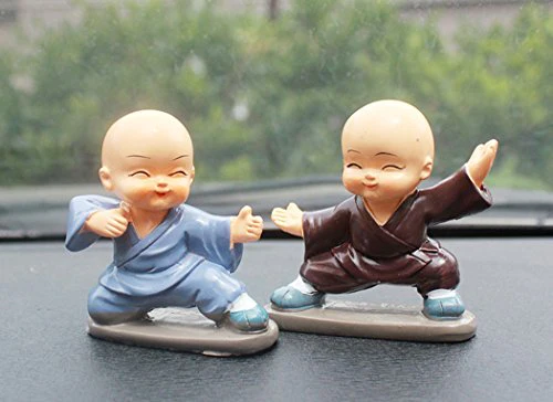 Little Monk Figures (Set of 4)