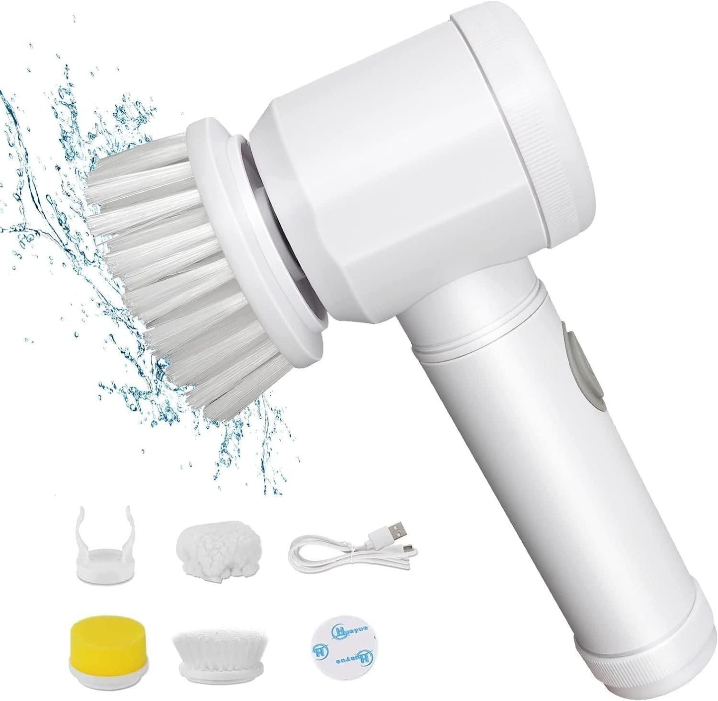 Multi-Functional Electric 5 in 1 Brush Cleaner for Kitchen, Bathroom