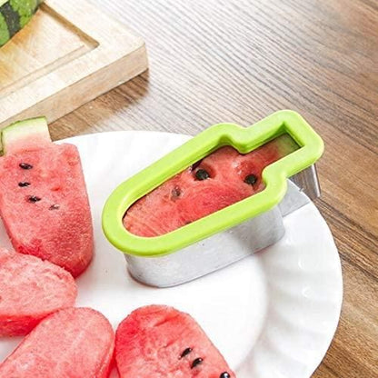 Stainless Steel Ice Lollies Shape Watermelon Slicer Cutter