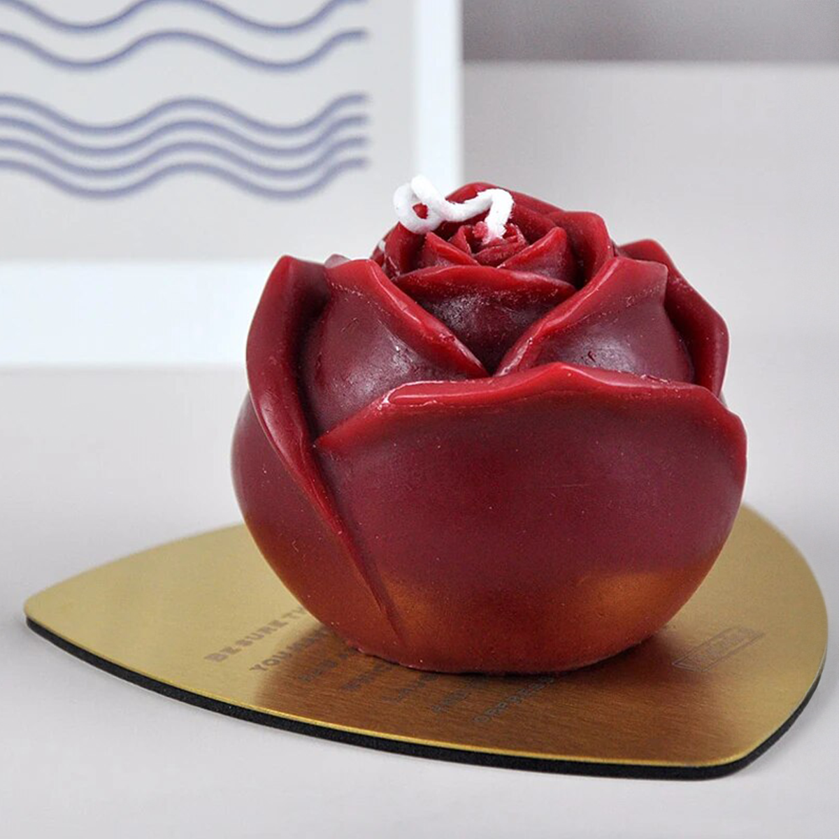 Rose Shaped Scented Candle