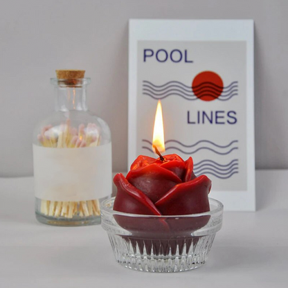 Rose Shaped Scented Candle
