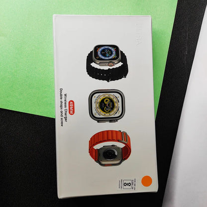 Ultra 2 Logo Smartwatch Always On Display, Bluetooth Calling Smart Watch, Wireless Charging, Raise To Wake, In-Built Games, Brightness Adjustment, BP, SpO2, HR Monitoring