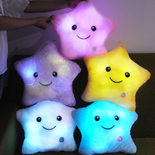 Star LED light Plush Toy Pillow