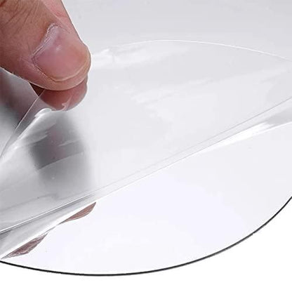 Oval Shape Plastic Flexible Mirror For Wall Size (20x30)Cm