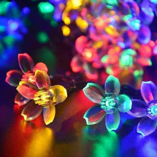 LED 4 Meter Blossom Flower Fairy String Lights, Christmas Lights for Diwali Home Decoration