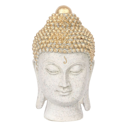 Decorative Buddha Head Polyresin Showpiece