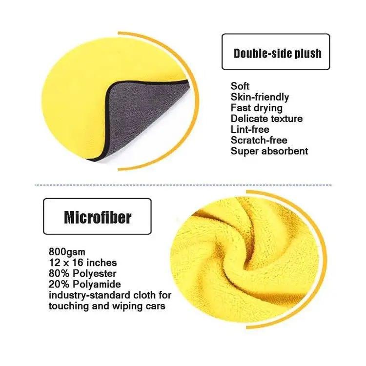 Super Absorbent Dual Sided Multipurpose Magic Microfiber Towel